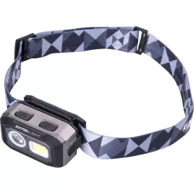 Extol Light LED fejlámpa, Osram+COB, 500 Lumen IR szenzor, tölthető akkuval+AAA elemmel is