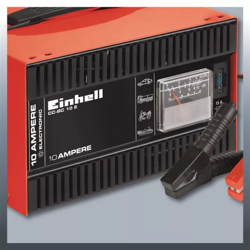 Einhell akkutöltő autóhoz 12V 10 A CC-BC 10 E