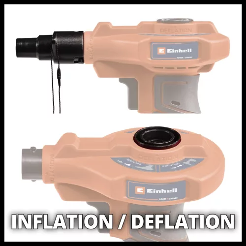 Einhell akkus kompresszor készlet 18 V CE-AP 18+CE-CC 18 2Ah akkuval és töltővel