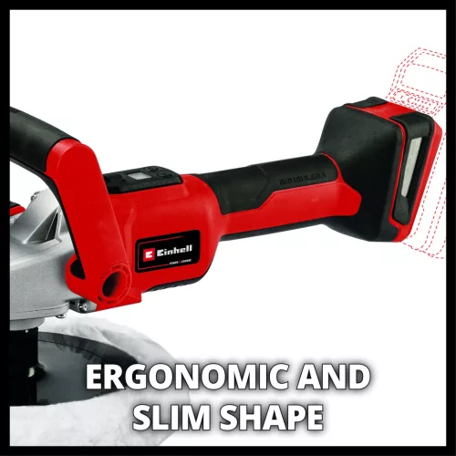 Einhell akkus polírozó és csiszoló 18 V CE-CP 18/180 Li E-Solo Akku és töltő nélkül