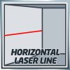Einhell keresztlézer, piros TC-LL 2