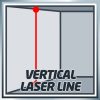 Einhell keresztlézer, piros TC-LL 2