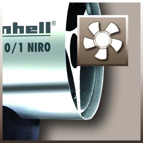 Einhell gázos hőlégfúvó 10 kW HGG 110/1 Niro (DE/AT)