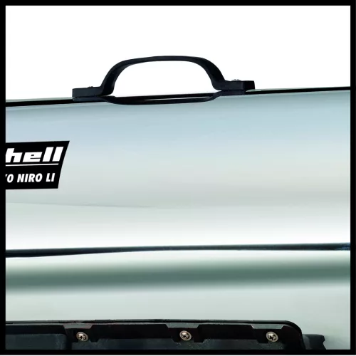 Einhell akkus hőlégfúvó 18 V GE-HG 18/370 Niro Li-Solo Akku és töltő nélkül