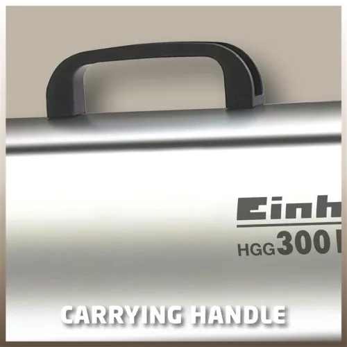 Einhell gázos hőlégfúvó 30 kW HGG 300 Niro (DE/AT)