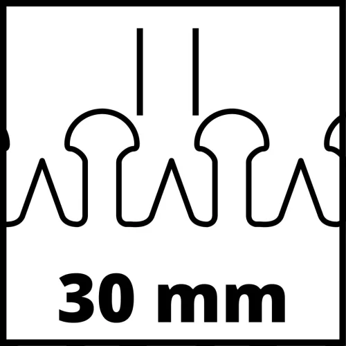 Einhell elektromos sövényvágó 650 W GE-EH 6560