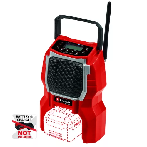 Einhell akkus rádió 18 V TC-RA 18 Li BT - Solo Akku és töltő nélkül