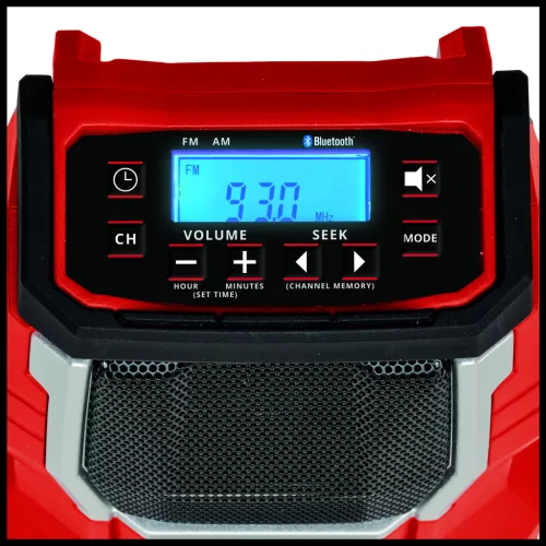 Einhell akkus rádió 18 V TC-RA 18 Li BT - Solo Akku és töltő nélkül