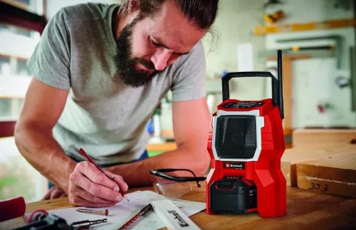 Einhell akkus rádió 18 V TC-RA 18 Li BT - Solo Akku és töltő nélkül