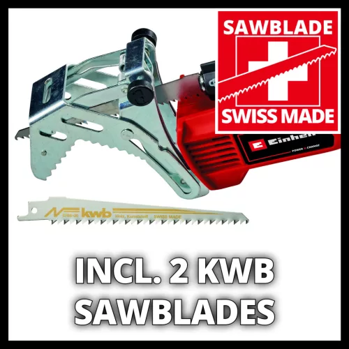 Einhell akkus ágvágó orrfűrész 18 V GE-GS 18/150 Li - Solo Akku és töltő nélkül