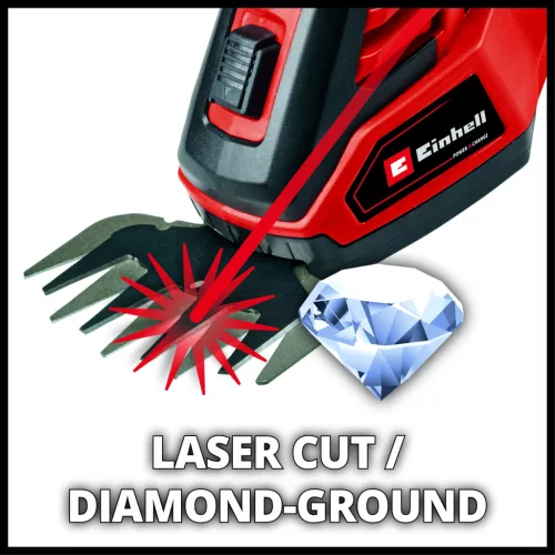 Einhell akkus sövénynyíró olló 18 V GE-CG 18/100 Li-Solo Akku és töltő nélkül