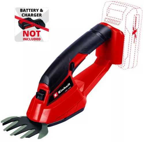 Einhell akkus fűnyíró olló 18 V GE-CG 18/1 Li - Solo Akku és töltő