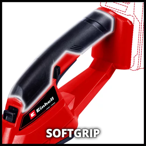 Einhell akkus fűnyíró olló 18 V GE-CG 18/1 Li - Solo Akku és töltő
