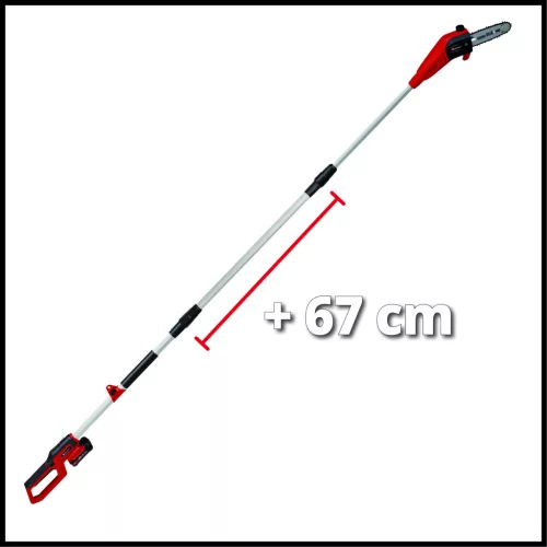 Einhell akkus magassági ágvágó 18 V GC-LC 18/20 Li T-Solo Akku és töltő nélkül