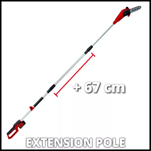 Einhell akkus magassági ágvágó 18 V GC-LC 18/20 Li T-Solo Akku és töltő nélkül