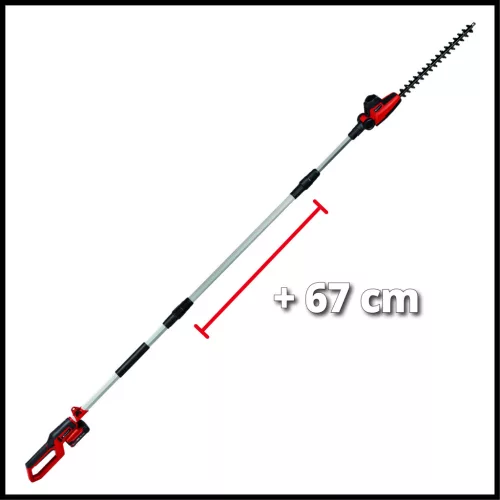 Einhell akkus magassági sövényvágó 18 V GC-HH 18/45 Li T-Solo Akku és töltő nélkül