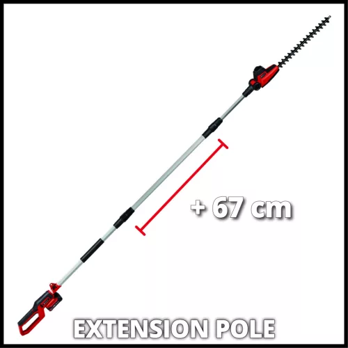 Einhell akkus magassági sövényvágó 18 V GC-HH 18/45 Li T-Solo Akku és töltő nélkül