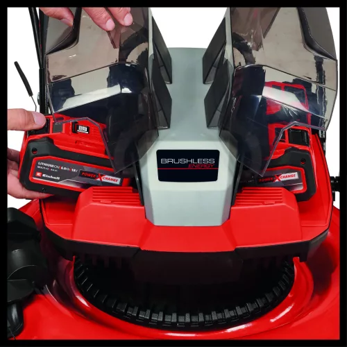 Einhell akkus fűnyíró 36 V GE-CM 36/48 Li M-Solo Akku és töltő nélkül