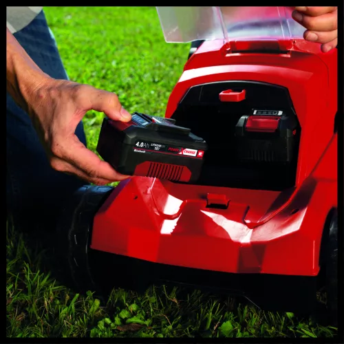 Einhell akkus fűnyíró 36 V GE-CM 36/37 Li-Solo Akku és töltő nélkül