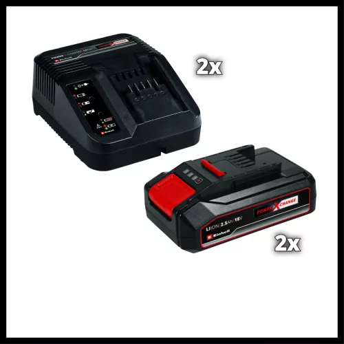 Einhell akkus fűnyíró 36 V GE-CM 36/33 Li Kit 2x2,5 Ah akkuval és töltővel