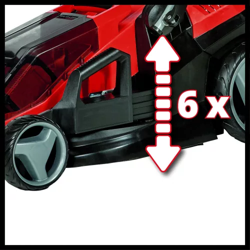 Einhell akkus fűnyíró 36 V GE-CM 36/36 Li Kit 2x4 Ah akkuval és töltővel