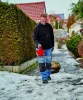 Einhell akkus kézi szóró 18 V GE-US 18 Li Solo Akku és töltő nélkül