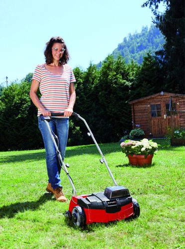 Einhell akkus gyepszellőztető 36 V GE-SC 36/31 Li Solo Akku és töltő nélkül