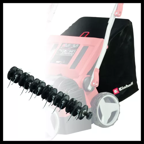 Einhell akkus gyepszellőztető 36 V GE-SC 36/35 Li - Solo Akku és töltő nélkül