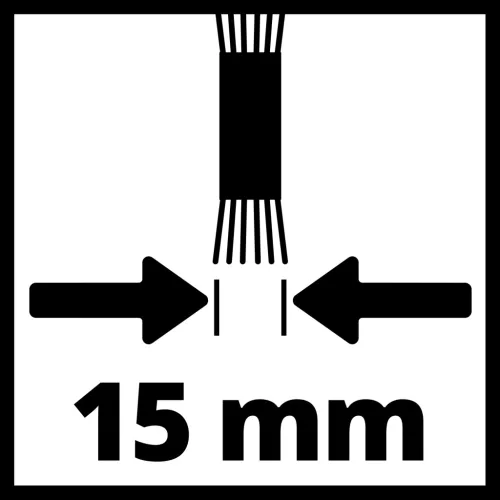 Einhell fugatisztító kefe 15 mm GC-CC 18 Li termékhez