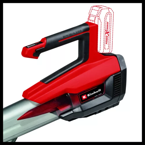 Einhell akkus lombfúvó 18 V GP-LB 18/200 Li GK-Solo Akku és töltő nélkül