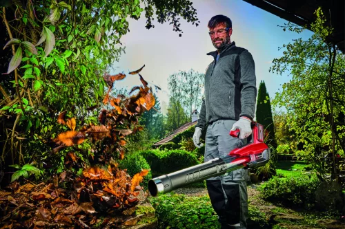 Einhell akkus lombfúvó 18 V GP-LB 18/200 Li E-Solo Akku és töltő nélkül