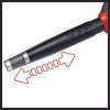 Einhell akkus lombfúvó 18 V GE-LB 36/210 Li E-Solo Akku és töltő nélkül