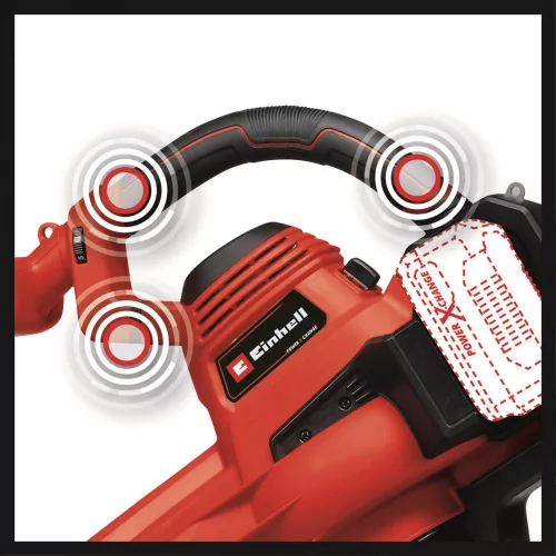 Einhell akkus lombfúvó 36 V GE-CL 36/230 Li E -Solo Akku és töltő nélkül