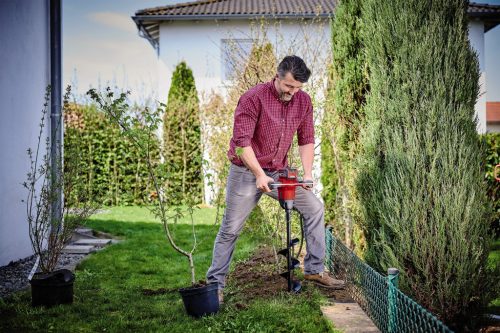 Einhell akkus talajfúró 18 V GP-EA 18/150 Li BL-Solo Akku és töltő nélkül