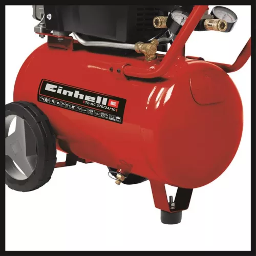 Einhell kompresszor 24 L 10 bar TE-AC 270/24/10