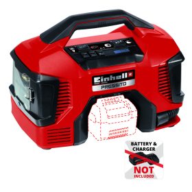 Einhell akkus kompresszor 18 V PRESSITO - Solo Akku és töltő nélkül