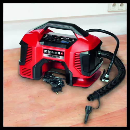 Einhell akkus kompresszor 18 V PRESSITO - Solo Akku és töltő nélkül