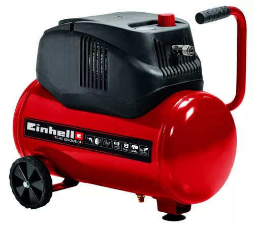 Einhell kompresszor, olajmentes 24 L 8 bar TC-AC 200/24/8 OF