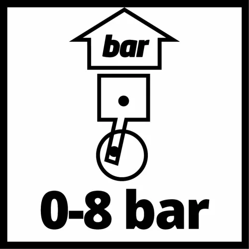 Einhell keréknyomásmérő 8 bar