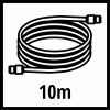 Einhell magasnyomású tömlő 1/4" 10 m