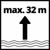 Einhell mélykútszivattyú 900 W 3,2 bar GC-DW 900 N