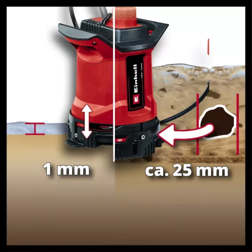 Einhell akkus szennyvízszivattyú 18 V GE-DP 18/25 LL Li - Solo Akku és töltő nélkül
