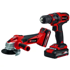 Einhell akkus gépszett 18 V TC-TK 18 Li Kit 1,5 és 3 Ah akkuval és gyorstöltővel