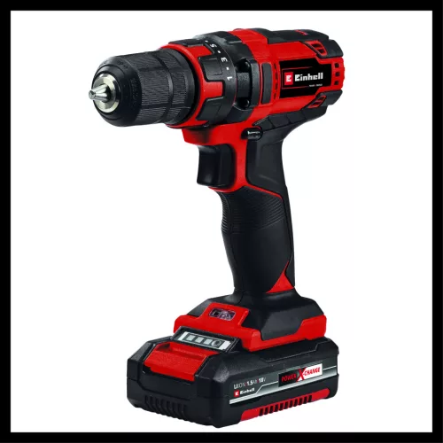 Einhell akkus gépszett 18 V TC-TK 18 Li Kit 1,5 és 3 Ah akkuval és gyorstöltővel