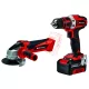Einhell akkus gépszett 18 V TE-TK 18/2 Li Kit (CD+AG) 4Ah akkuval és töltővel