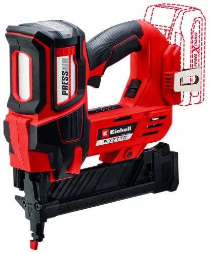 Einhell akkus tűzőgép 18 V FIXETTO 18/38 S Akku és töltő nélkül