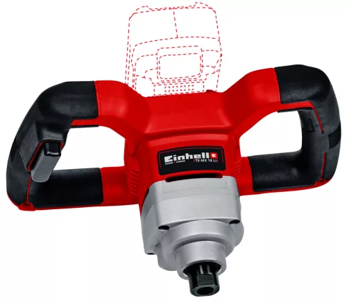 Einhell akkus festékkeverő 18 V TE-MX 18 Li - Solo Akku és töltő nélkül