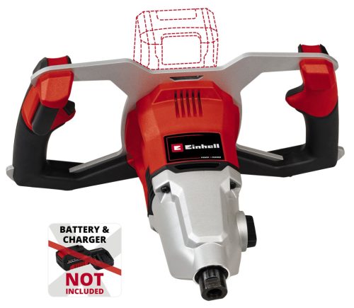 Einhell akkus festékkeverő 18 V TP-MX 18-2 Li BL - Solo Akku és töltő nélkül