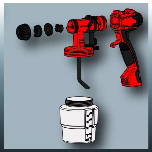 Einhell festékszóró 600 W TC-SY 600 S