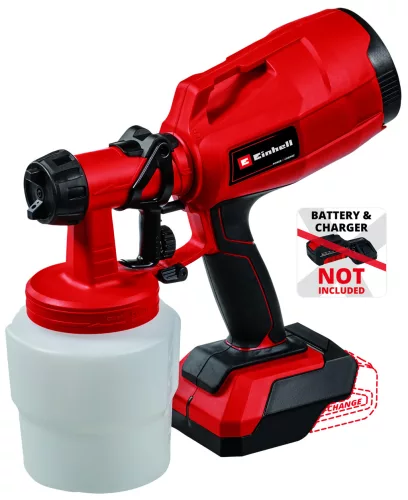 Einhell akkus festékszóró 18 V TC-SY 18/60 Li - Solo Akku és töltő nélkül